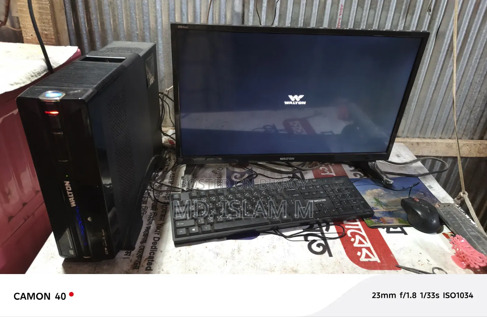 Desktop Computer 4GB Intel Core i3 HDD+SSD 1TB