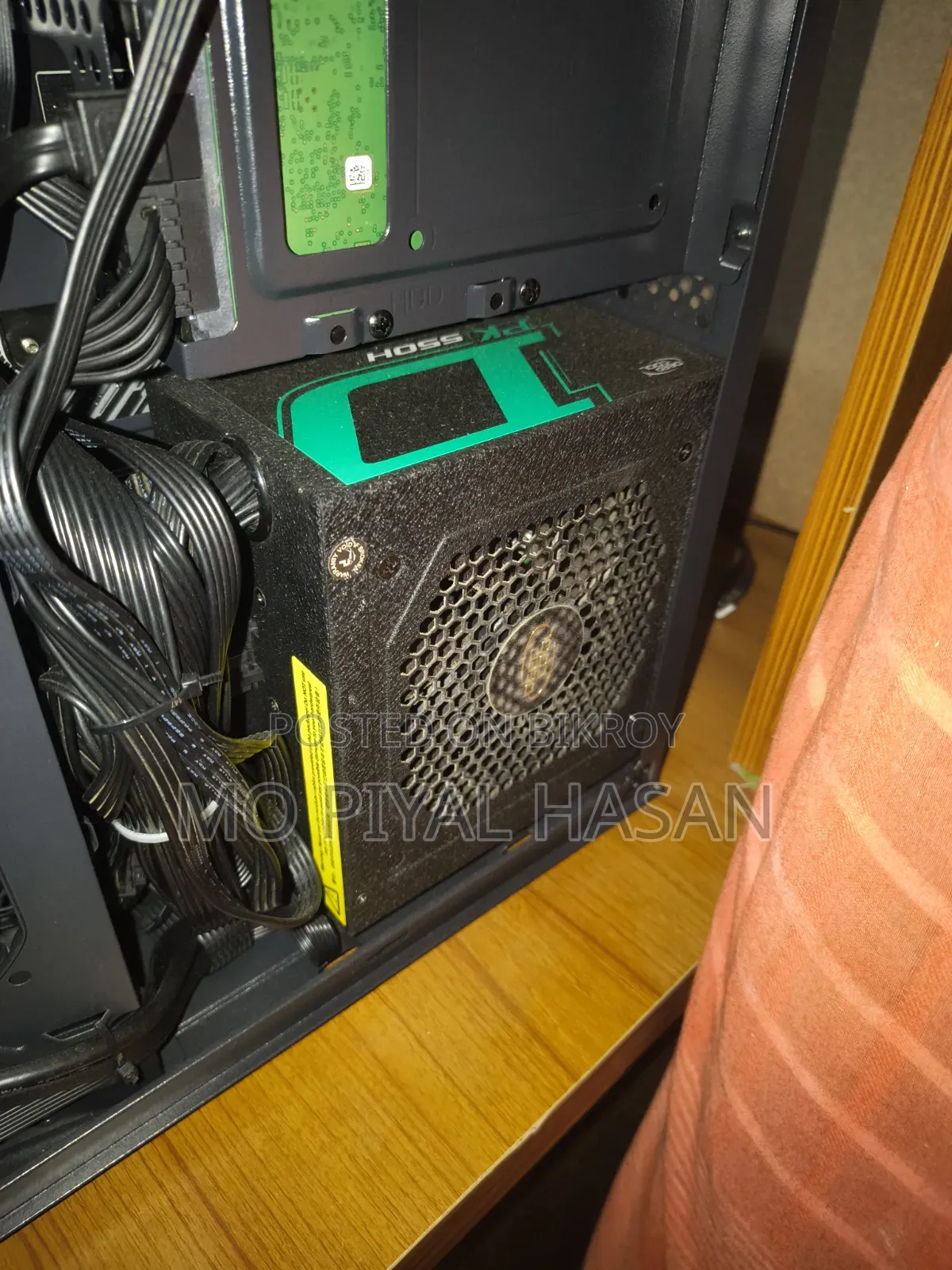 DeepCool PK550H 80 Plus Bronze 550W Power Supply.