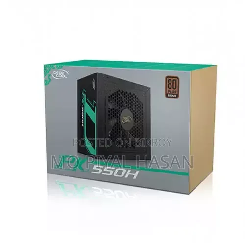 DeepCool PK550H 80 Plus Bronze 550W Power Supply.