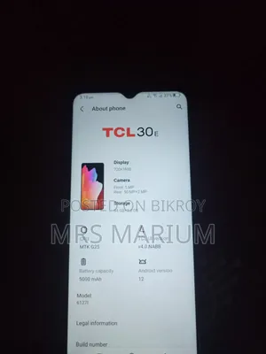 টিসিএল ৩০ই ৬৪ জিবি ব্ল্যাক