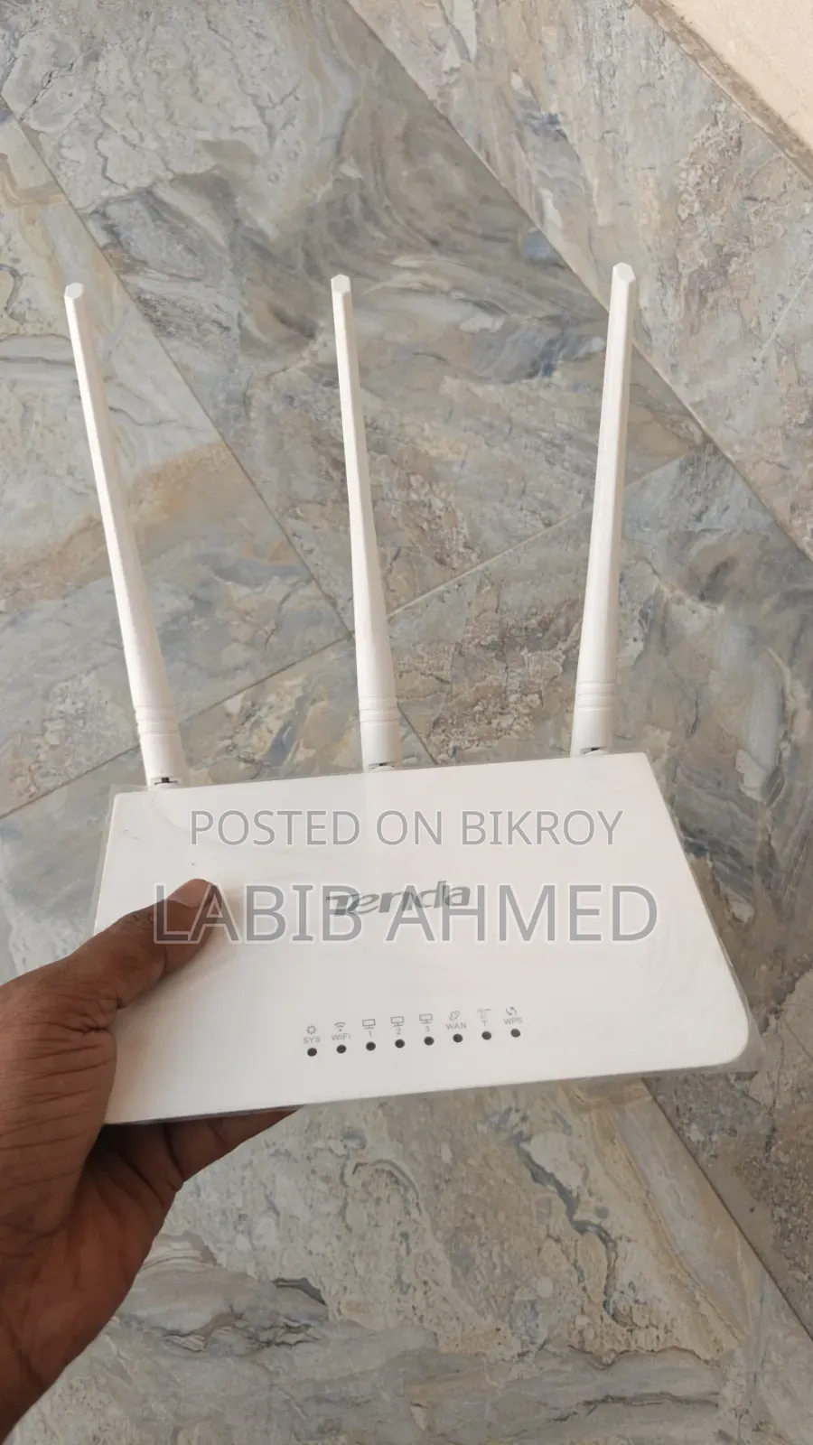 টেন্ডা রাউটার এফ ৩