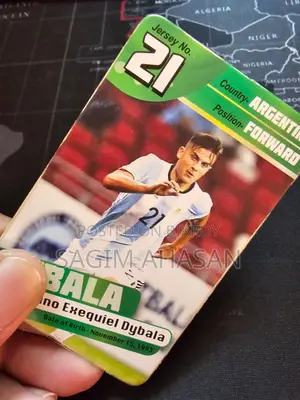 PRAN FIFA 2018 Card - Paulo Dybala (Argentina #21)
