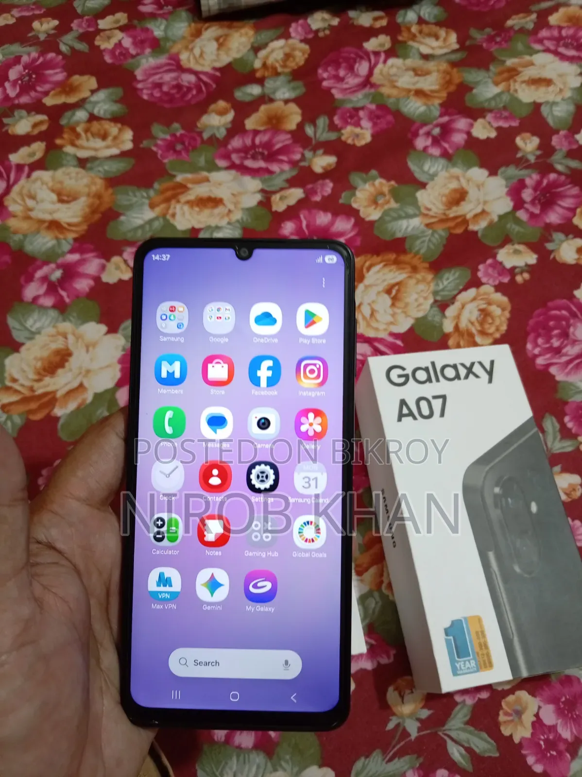 Samsung Galaxy A07 4G 64 GB Gray