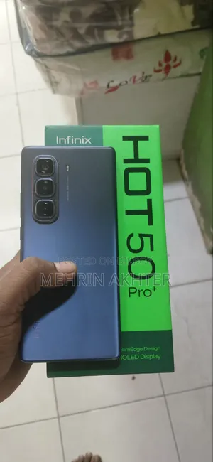 ইনফিনিক্স হট ৫০ প্রো+ ৪জি ২৫৬ জিবি কালো