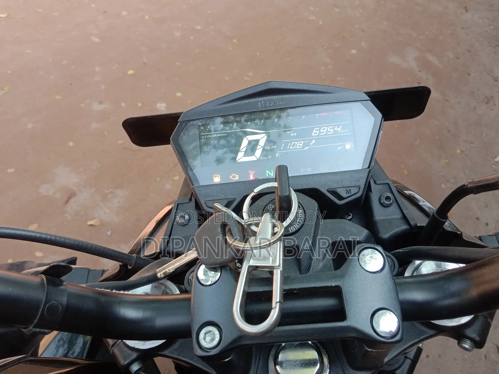 New Hero Xtreme 125R 2026 Black