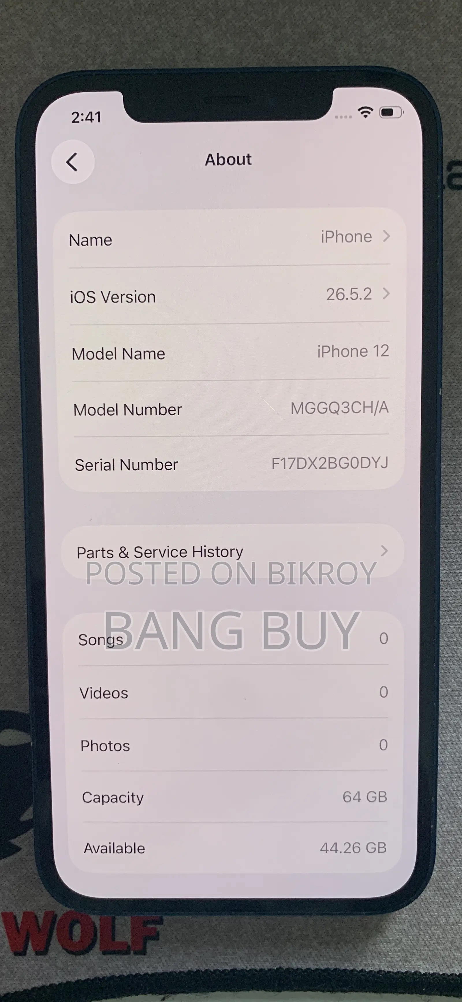 Apple iPhone 12 64 GB Blue
