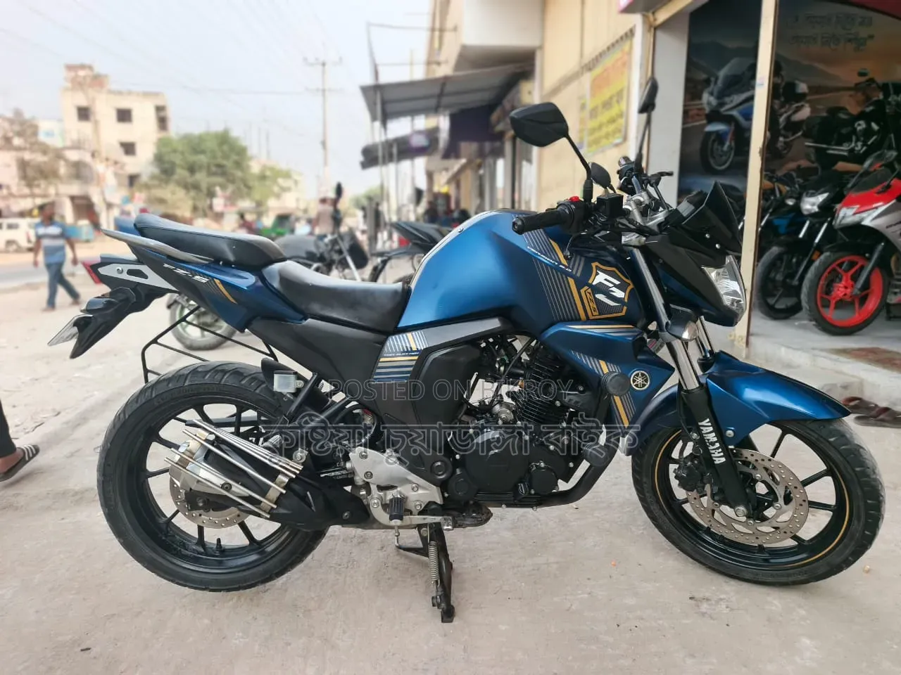ইয়ামাহা এফজেডএস ভি২ ২০২৫ নীল