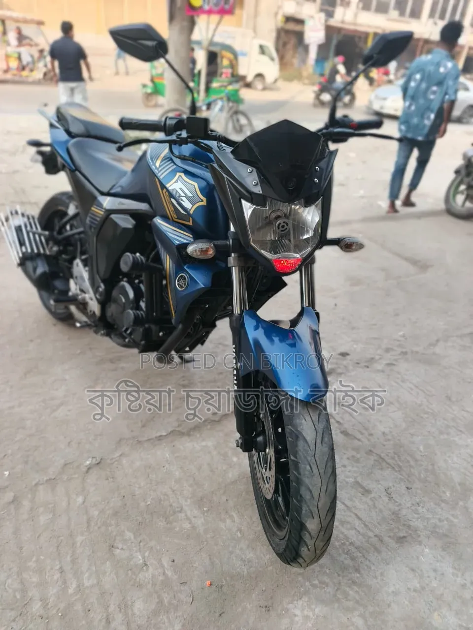 ইয়ামাহা এফজেডএস ভি২ ২০২৫ নীল