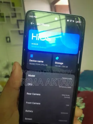 Tecno Pova 5G 128 GB Silver