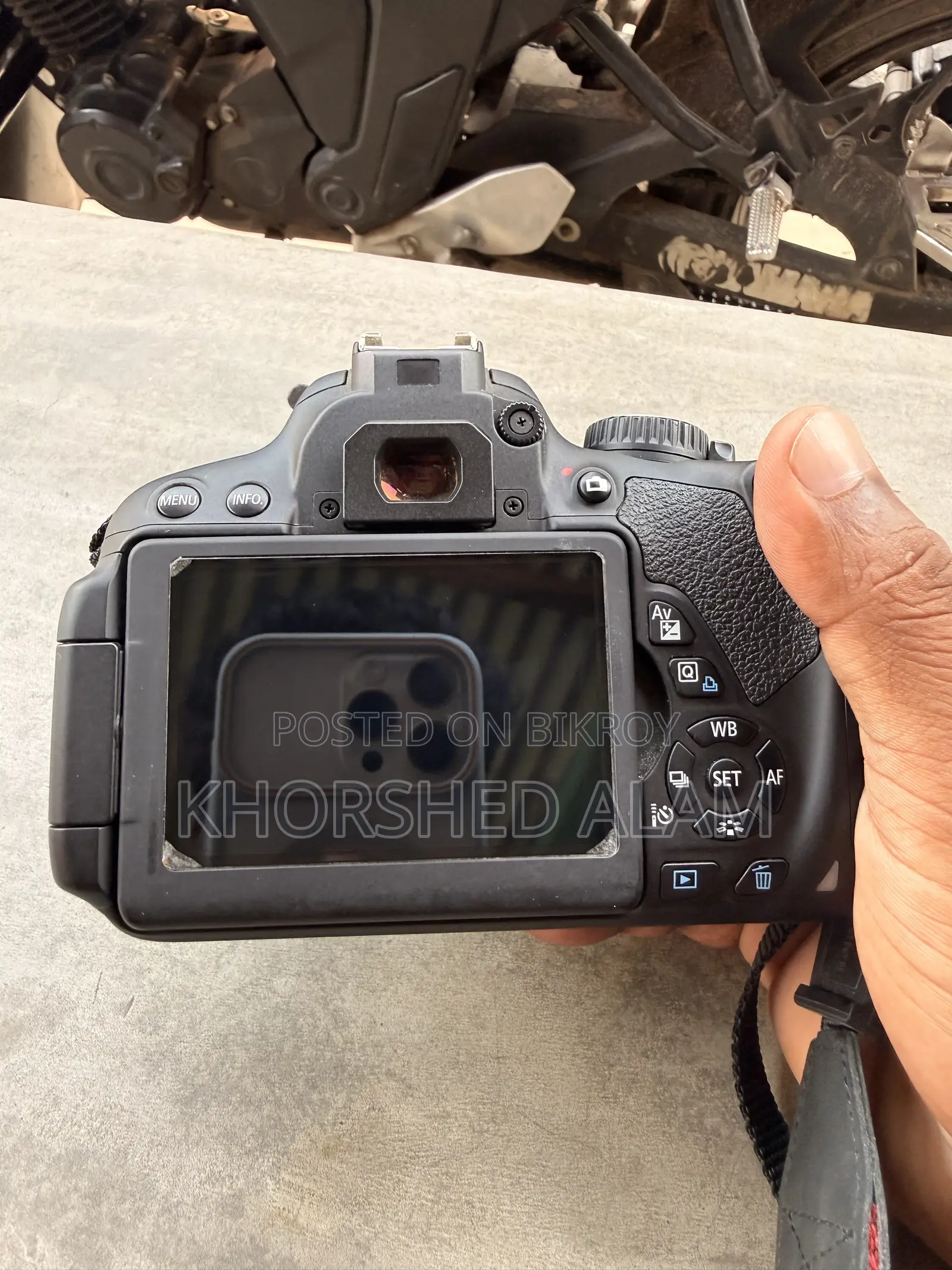 DSLR Canon 650d Kit +18-135 Is Lens