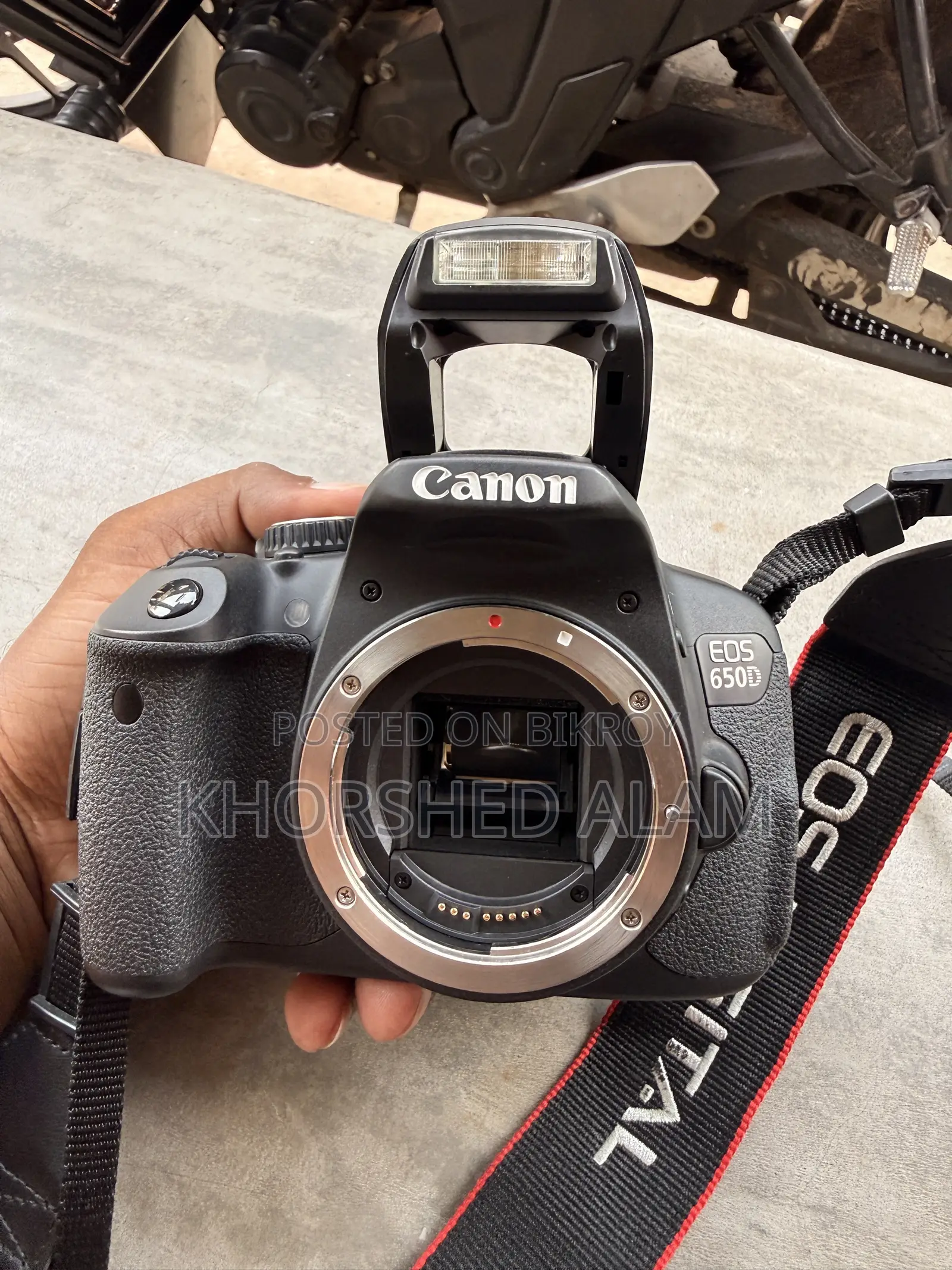 DSLR Canon 650d Kit +18-135 Is Lens