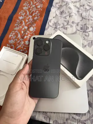 অ্যাপল আইফোন ১৫ প্রো ১২৮ জিবি কালো