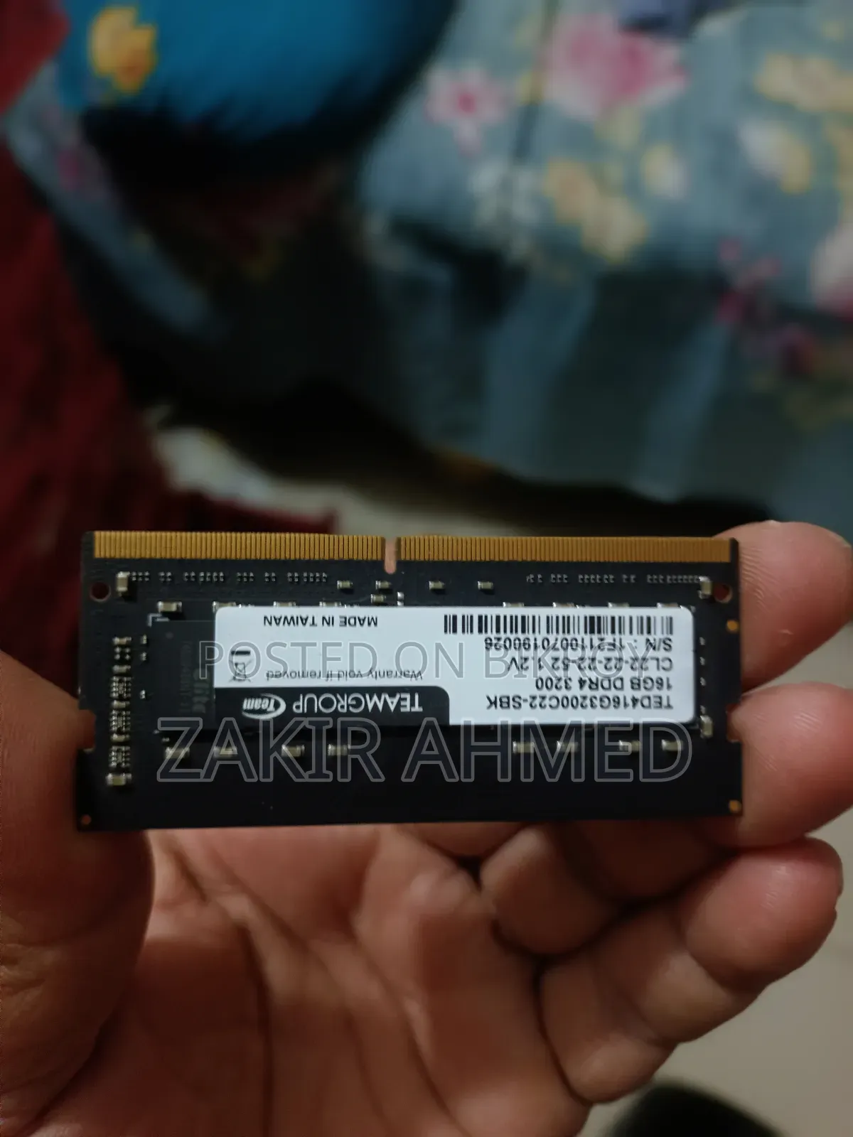 16GB 3200 Powerful Laptop Ram Made Taiwan