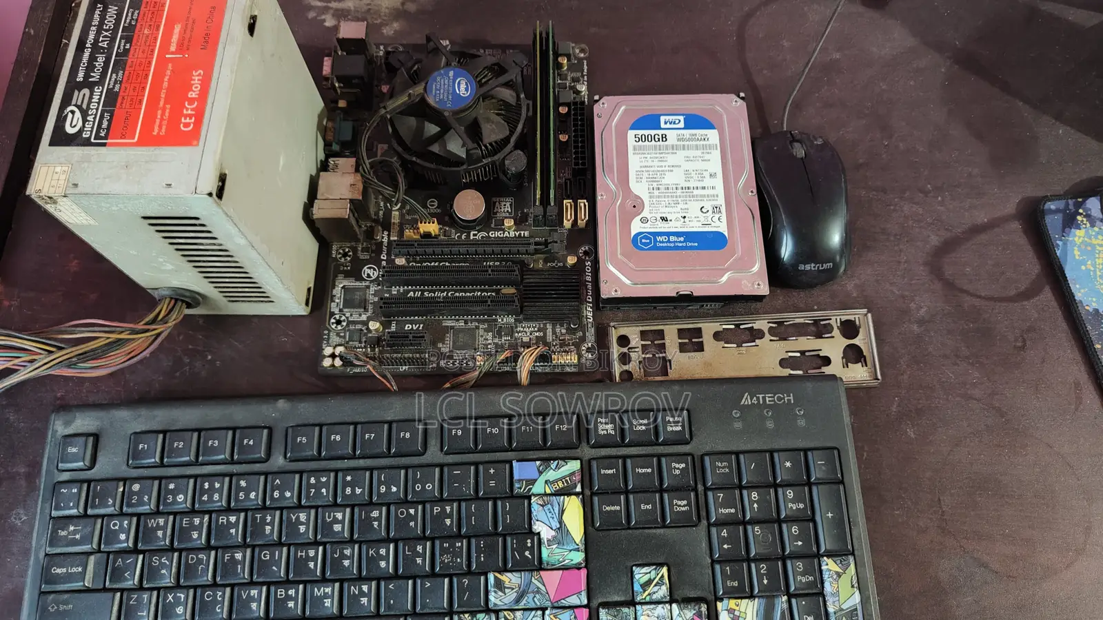 Desktop Computer Gigabyte 8GB Intel Core 2 Duo HDD 512GB