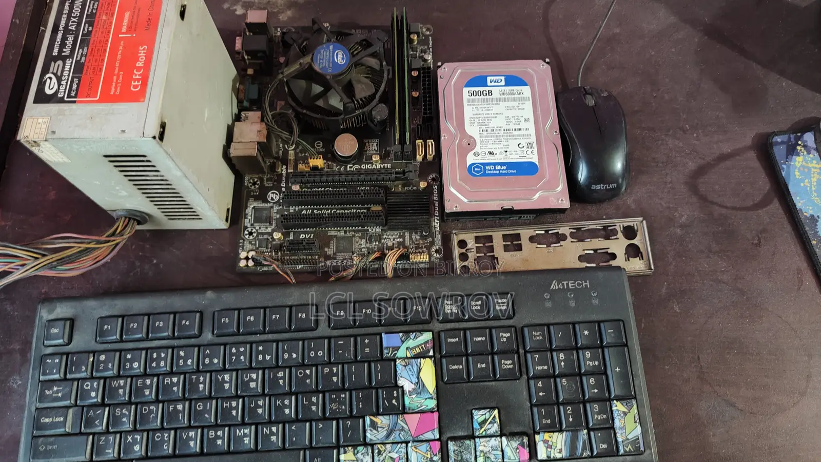 Desktop Computer Gigabyte 8GB Intel Core 2 Duo HDD 512GB