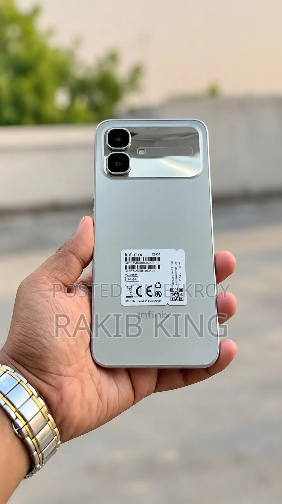 Infinix Smart 20 64 GB Silver