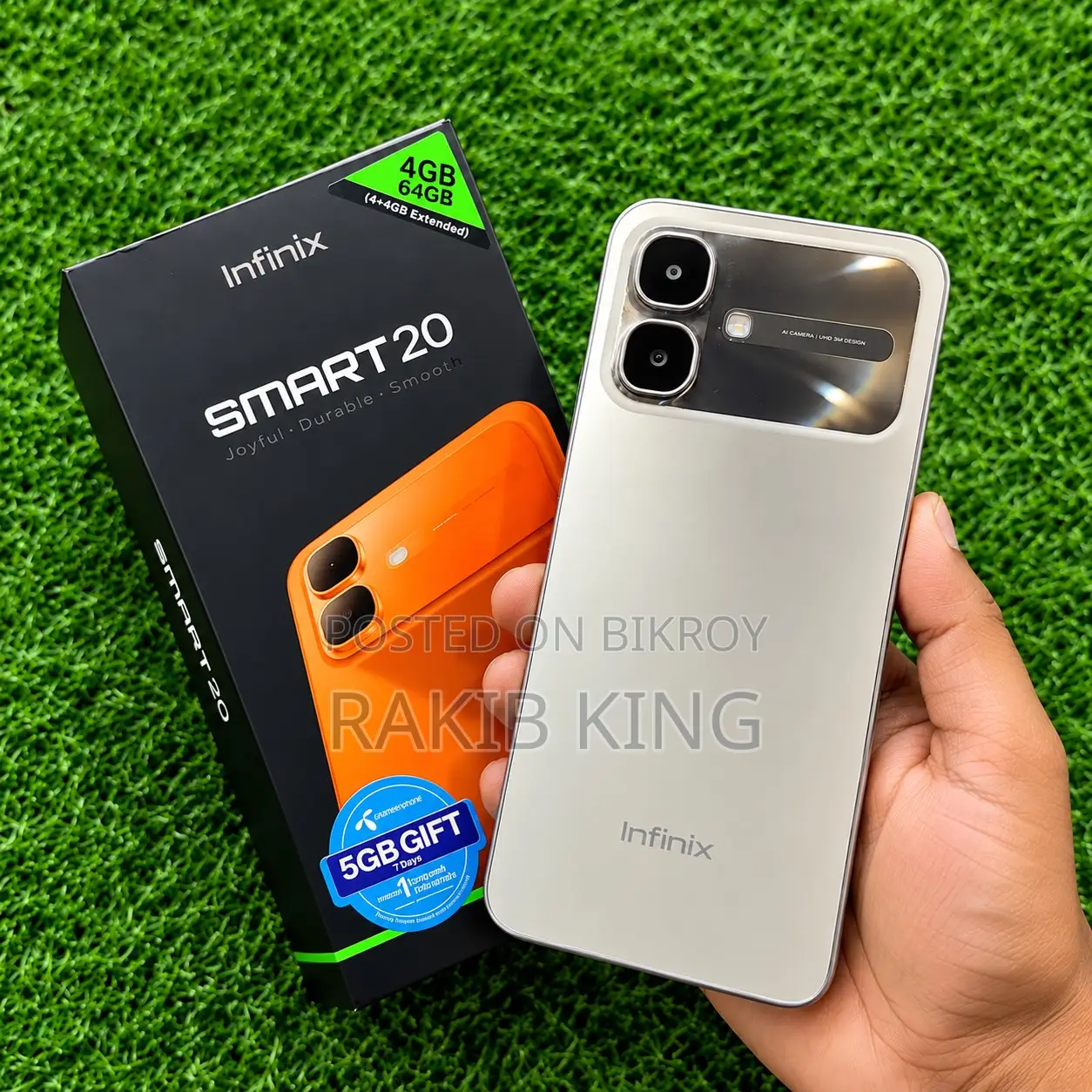 Infinix Smart 20 64 GB Silver