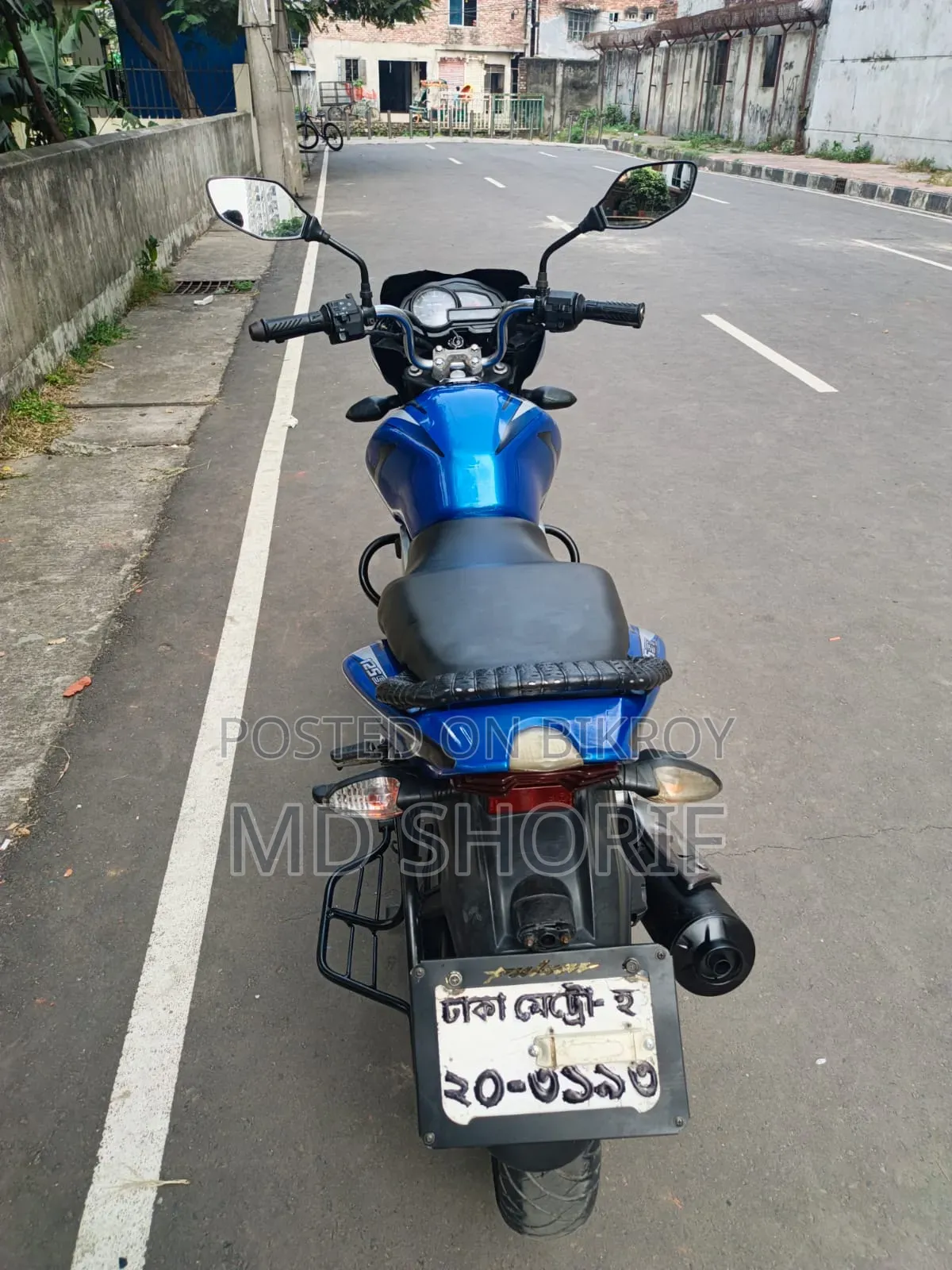নতুন বাজাজ ডিসকভার ১২৫ ২০১৫ ব্লু