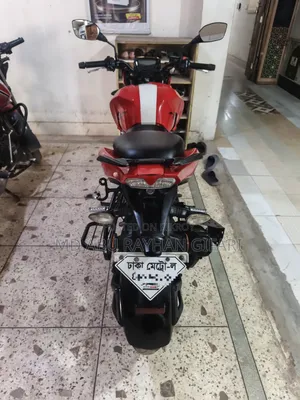 টিভিএস অ্যাপাচি আরটিআর ১৬০ ৪ভি ২০১৯ লাল
