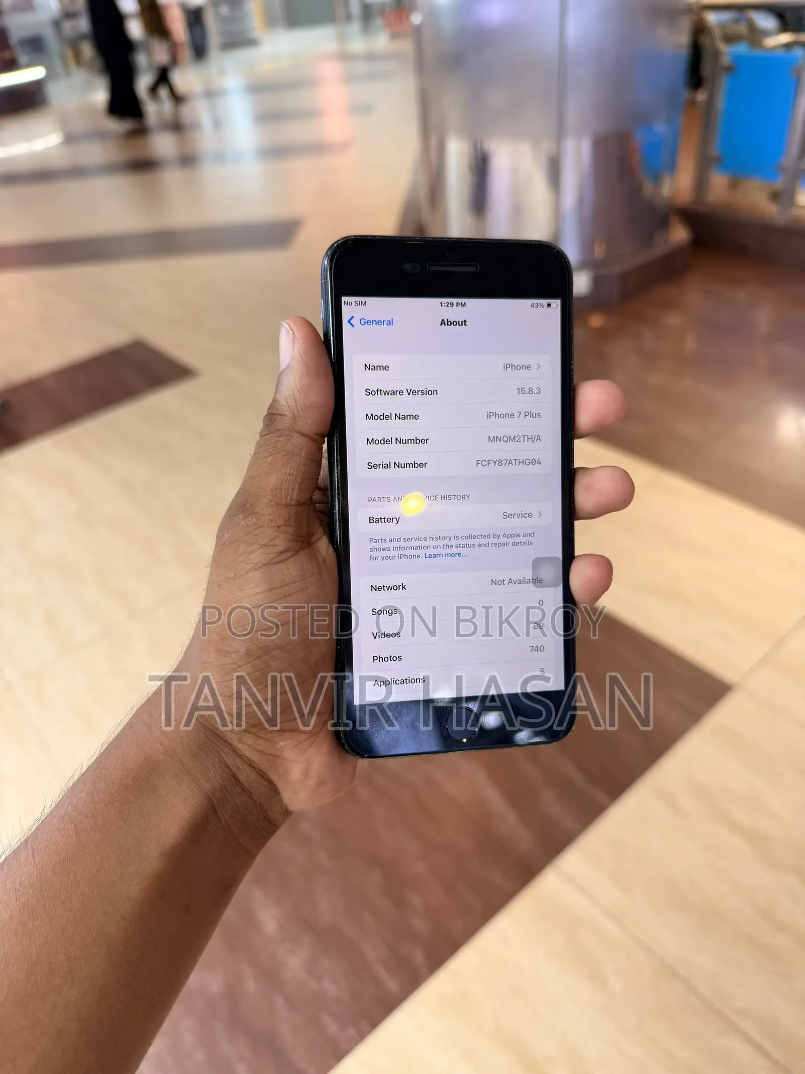Apple iPhone 7 Plus 32 GB Black