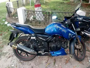 টিভিএস আপাচি আরটিআর ১৬০ ২ভি ২০১৭ নীল
