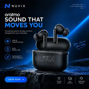 Oraimo Spacebuds Lite — Sound360 Anti-Lost Earbuds