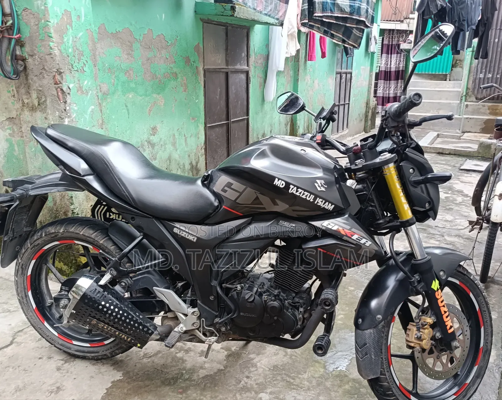 Suzuki Gixxer 2024 Black