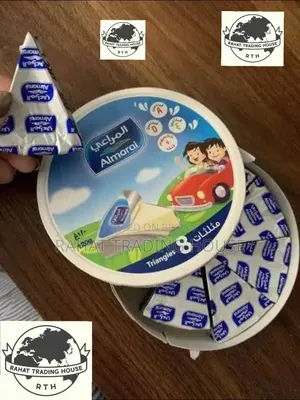Almarai Triangle Cheese (8 Pieces 1 Box) Made in Saudi Arabia.🇸🇦🇸🇦