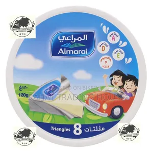 Almarai Triangle Cheese (8 Pieces 1 Box) Made in Saudi Arabia.🇸🇦🇸🇦