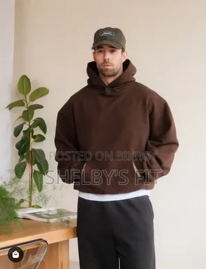 Korean Oversized Boxy Hoodie