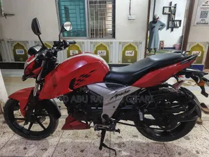 টিভিএস অ্যাপাচি আরটিআর ১৬০ ৪ভি ২০১৯ লাল