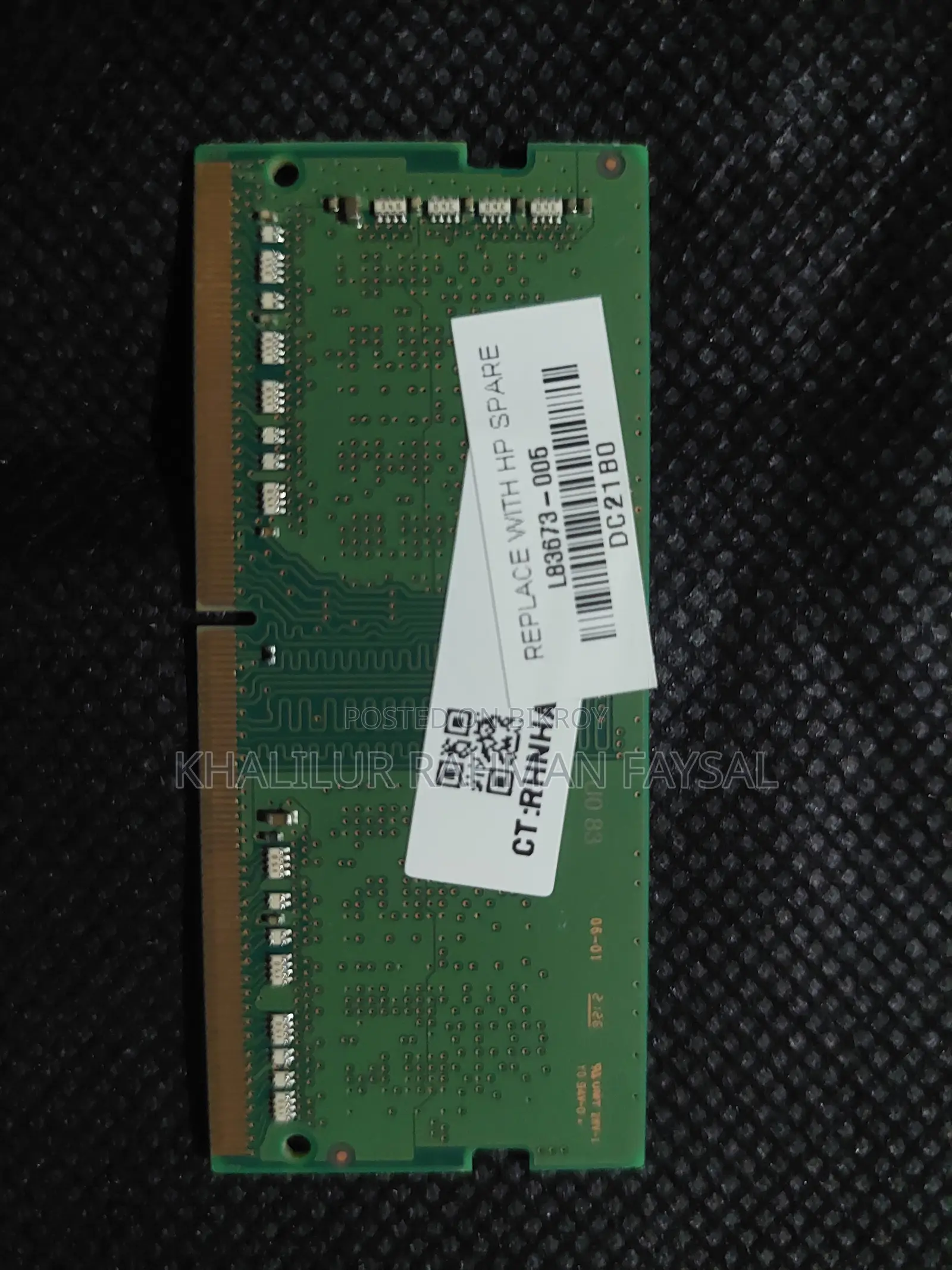 Samsung 4GB DDR4 3200MHz Original Laptop RAM