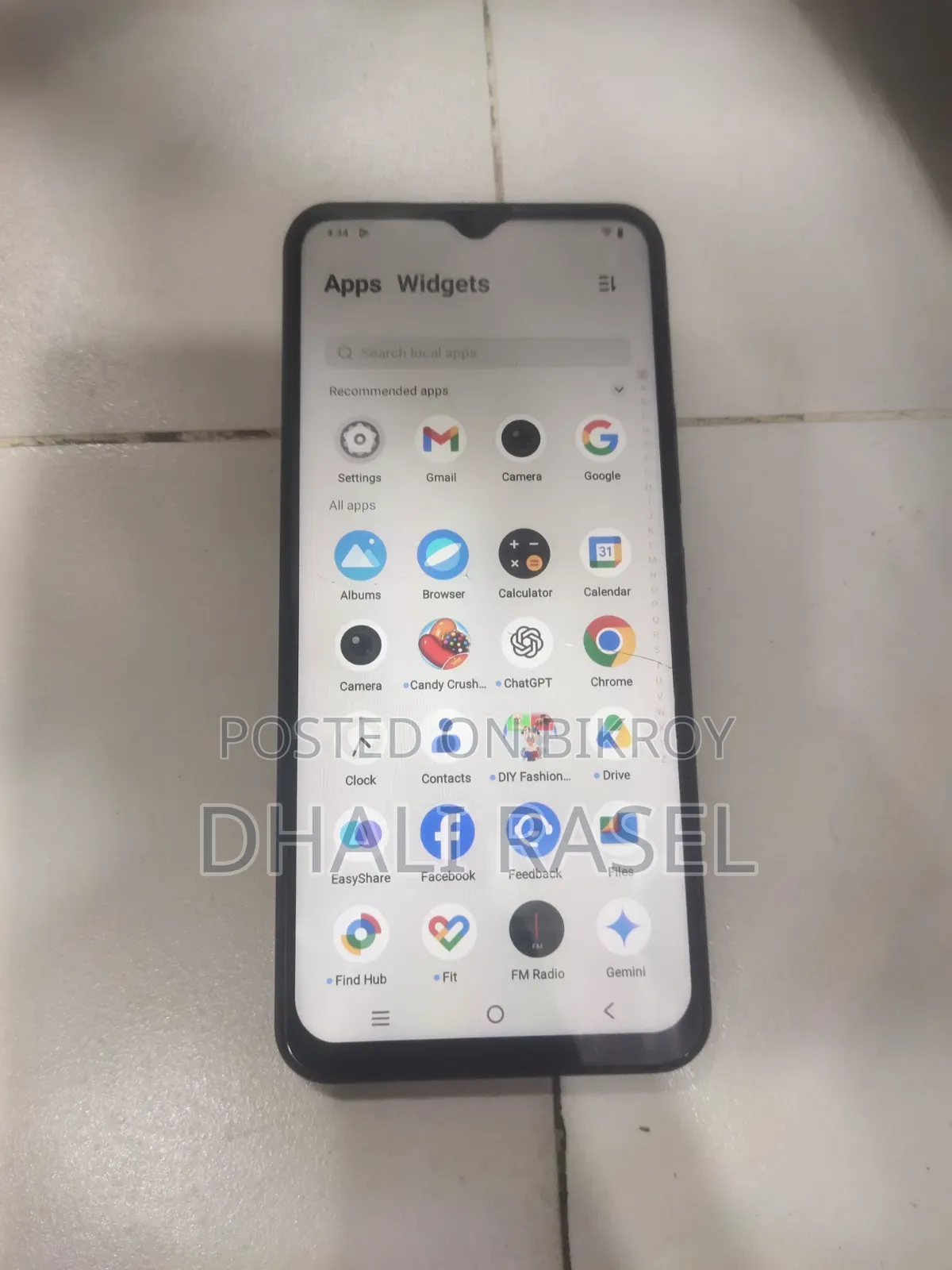 Vivo Y03t 64 GB Black