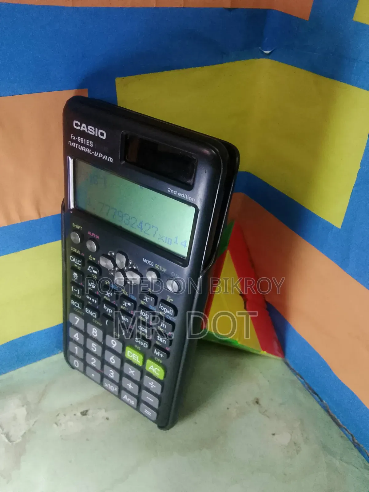 Casio Fx-991es 2nd Edition Scientific Calculator বিক্রি হবে