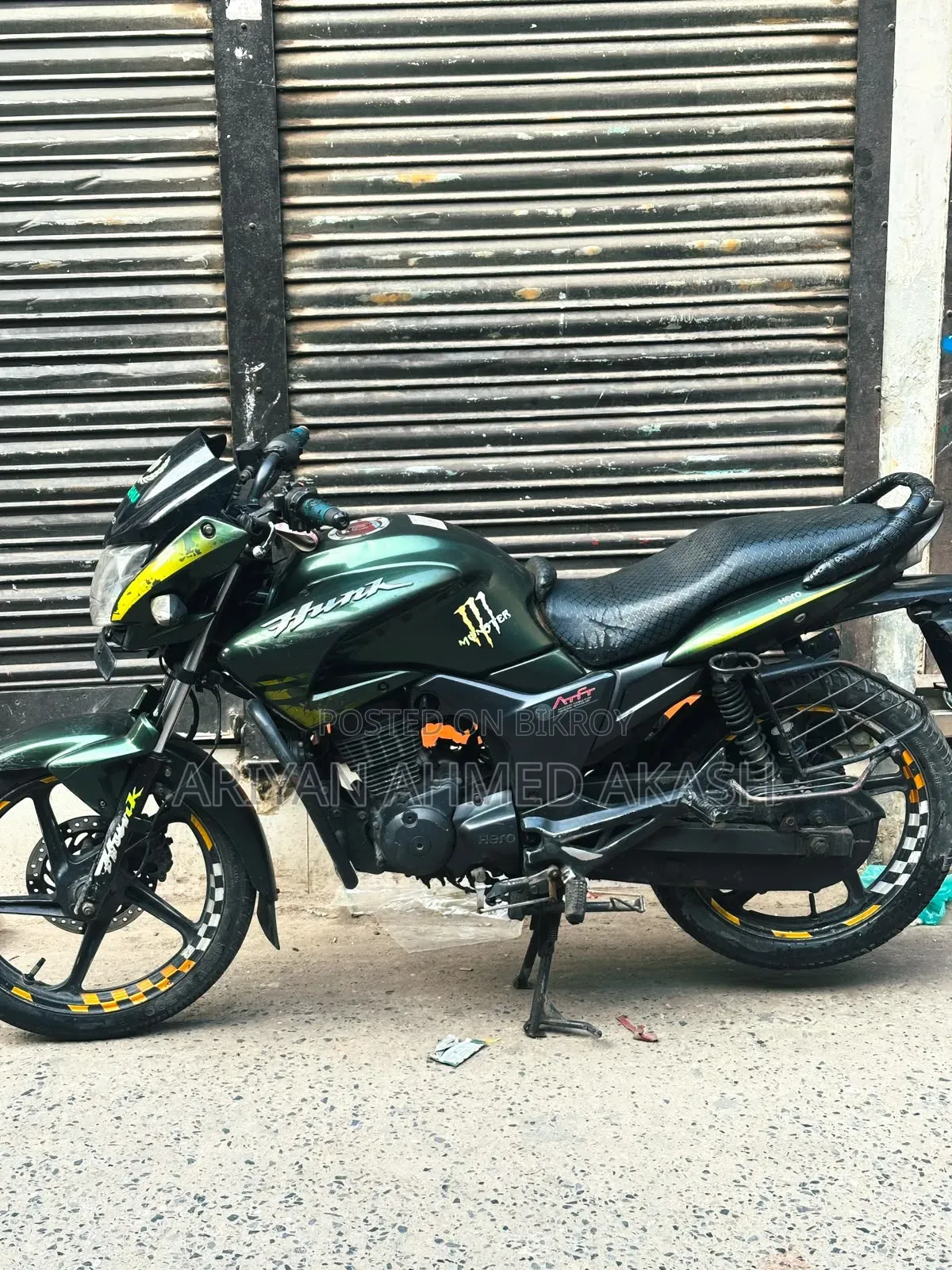 হিরো হাঙ্ক ১৫০ ২০১৬ গ্রিন
