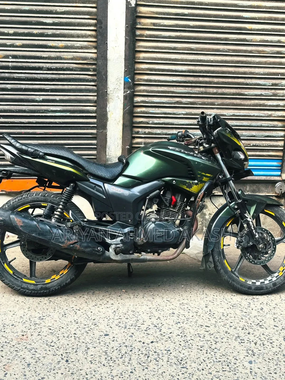 হিরো হাঙ্ক ১৫০ ২০১৬ গ্রিন
