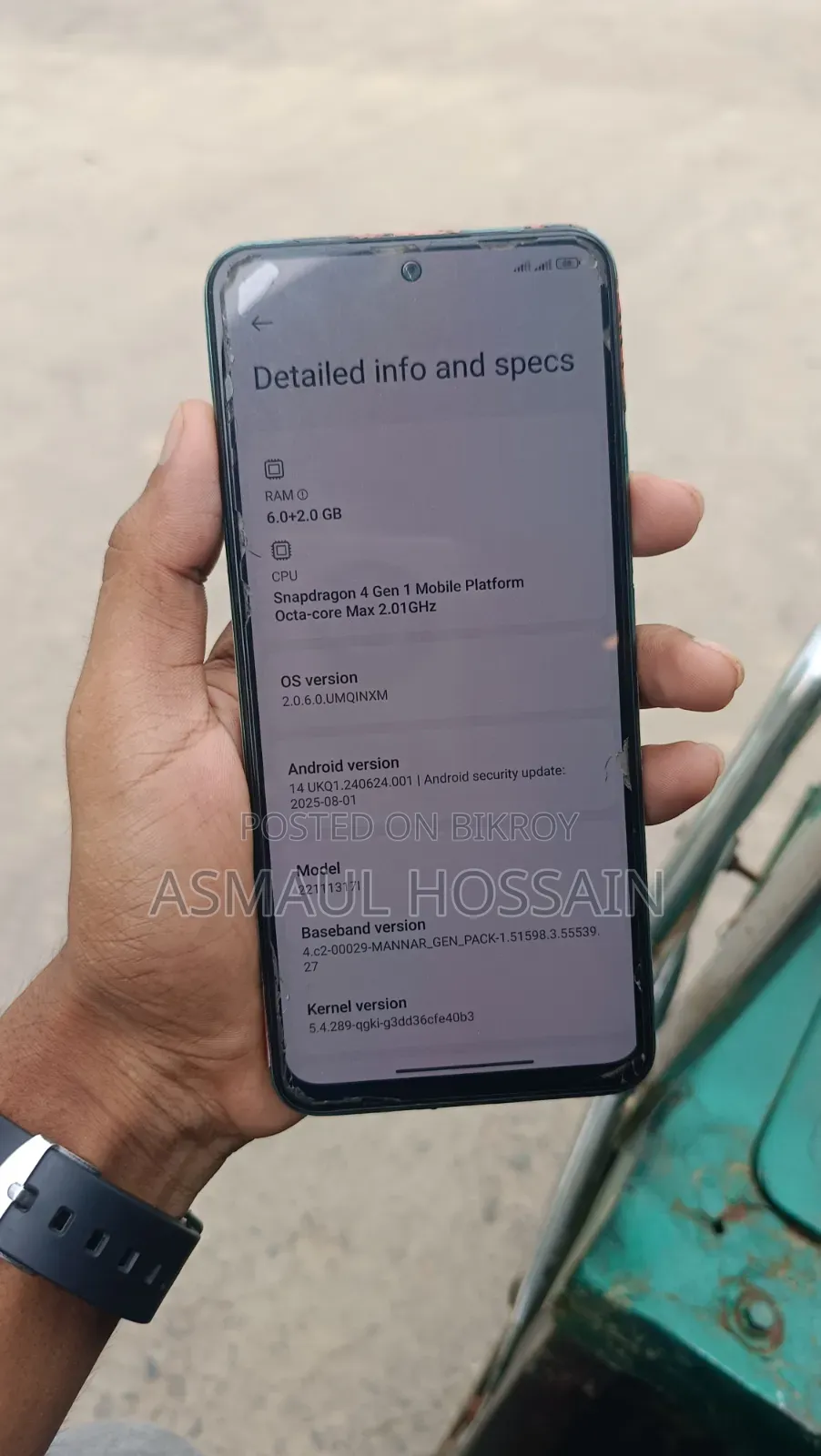 Xiaomi Redmi Note 12 128 GB Green