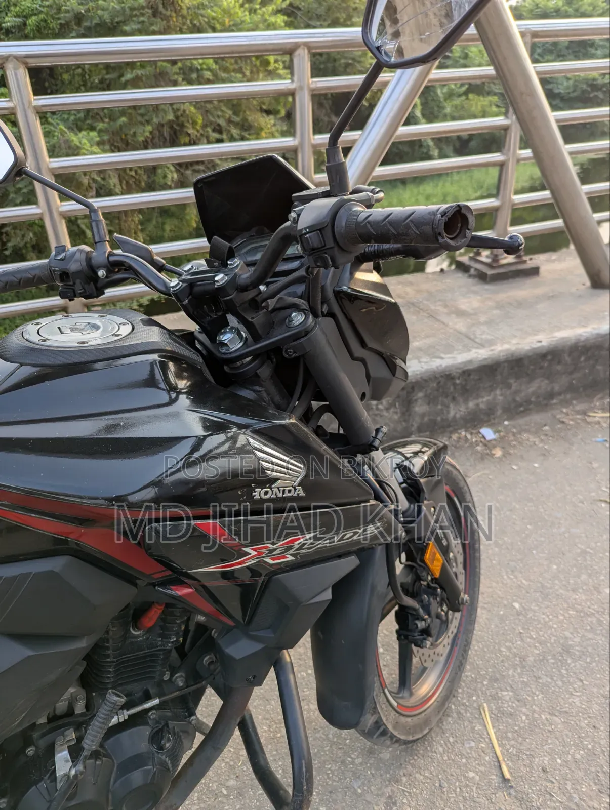 হোন্ডা এক্স-ব্লেড ১৬০ ২০২১ কালো