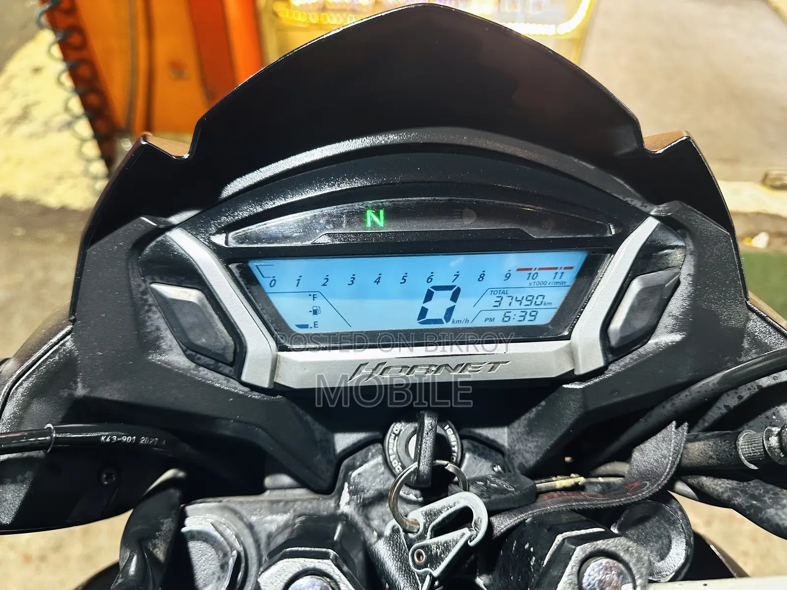 Honda Hornet 2022 Silver