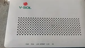 A Dual Band AC1200 WiFi ONU Router of V-Sol (V2802DAC) model.
