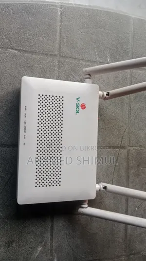 A Dual Band AC1200 WiFi ONU Router of V-Sol (V2802DAC) model.
