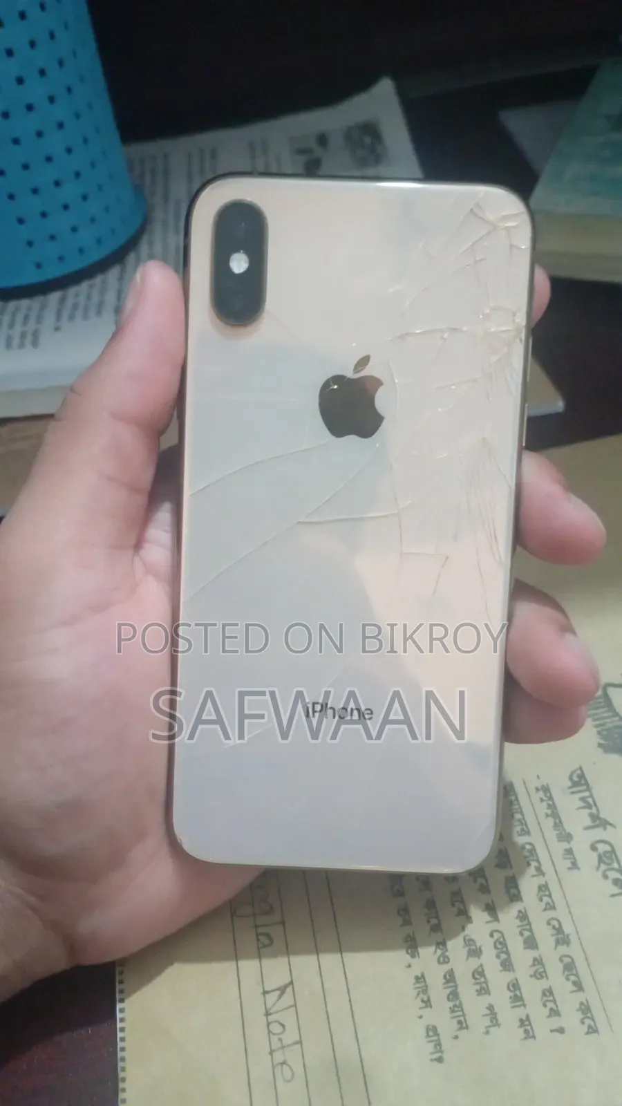 অ্যাপল আইফোন এক্সএস ২৫৬ জিবি রোজ গোল্ড