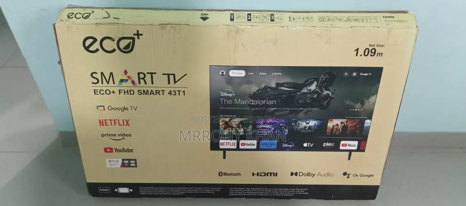 LG, Eco+FHD Smart 43T1