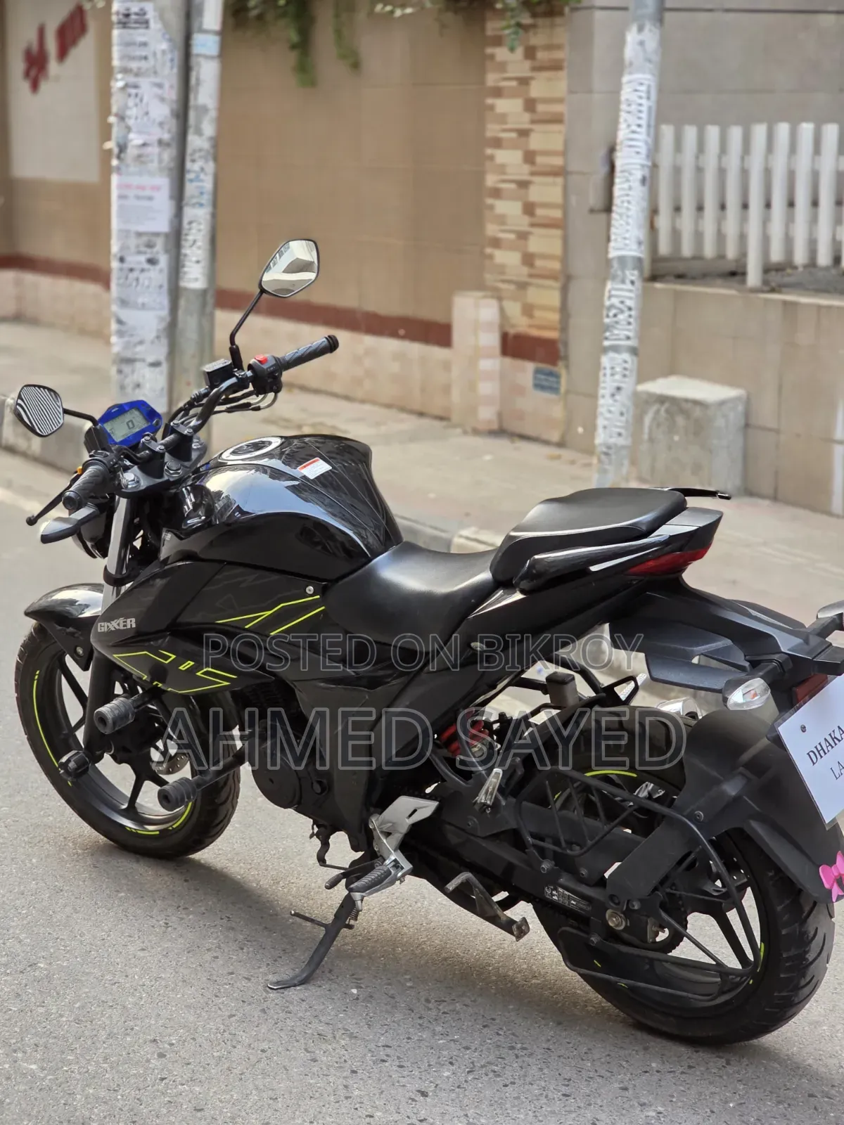 Suzuki Gixxer 2025 Black