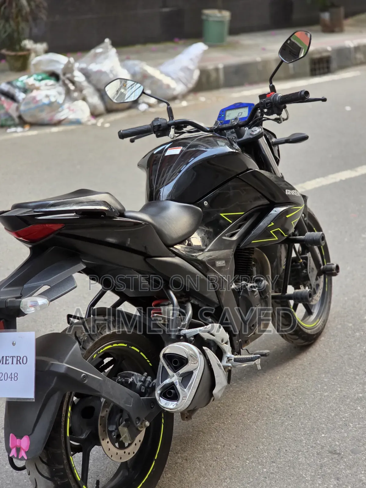 Suzuki Gixxer 2025 Black
