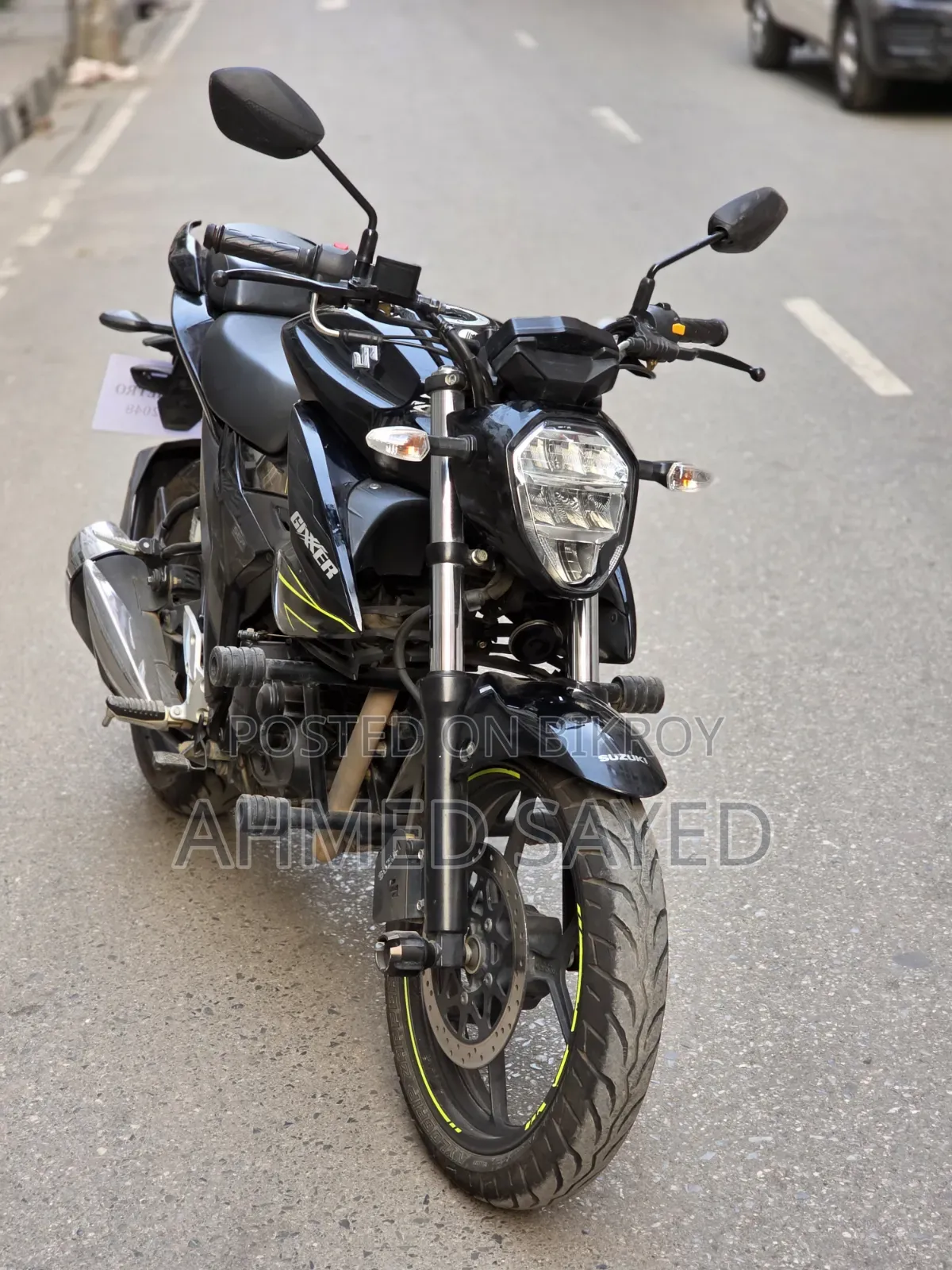 Suzuki Gixxer 2025 Black