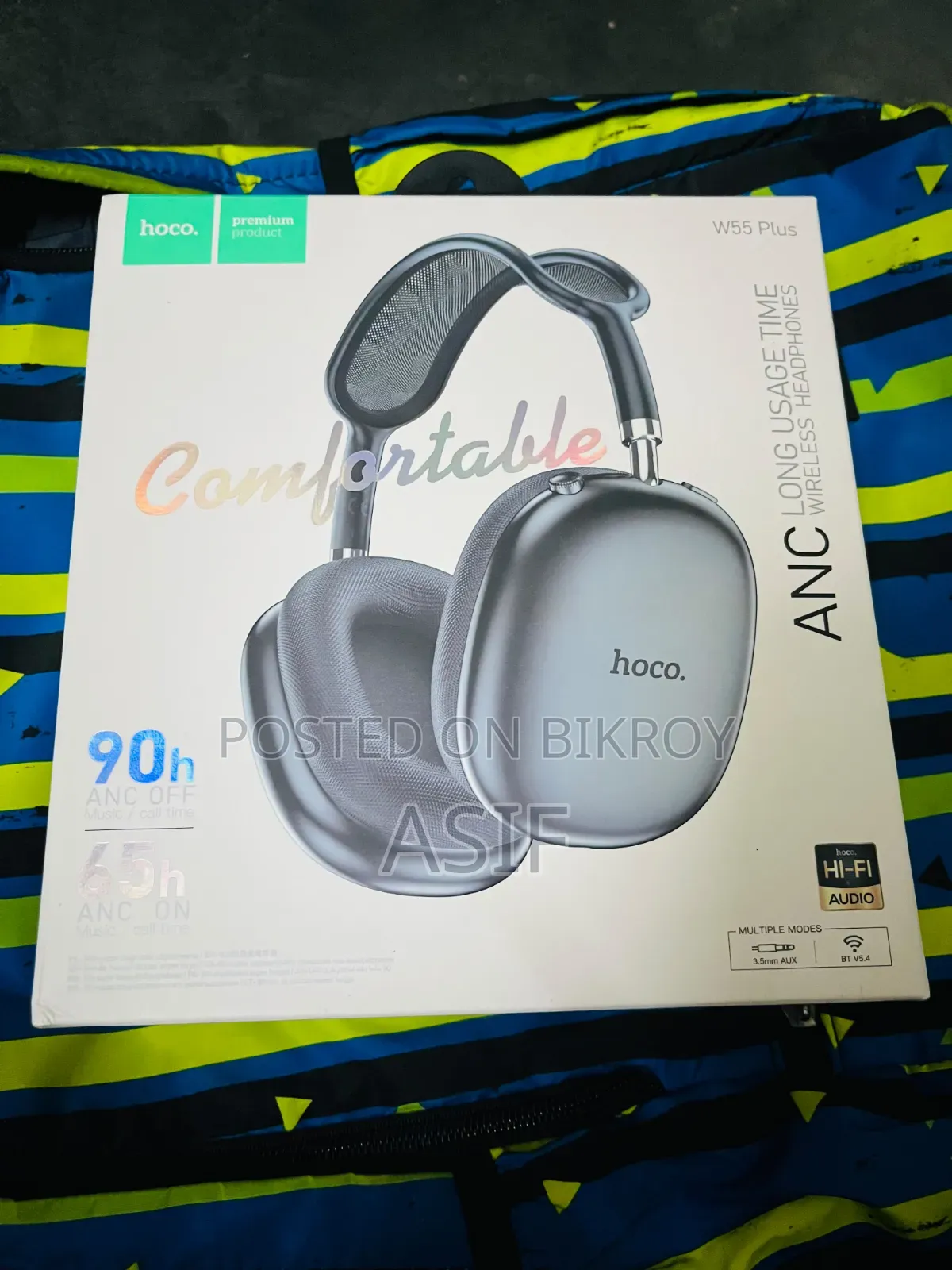 হোকো ডব্লিউ৫৫ প্লাস ওয়্যারলেস হেডফোন