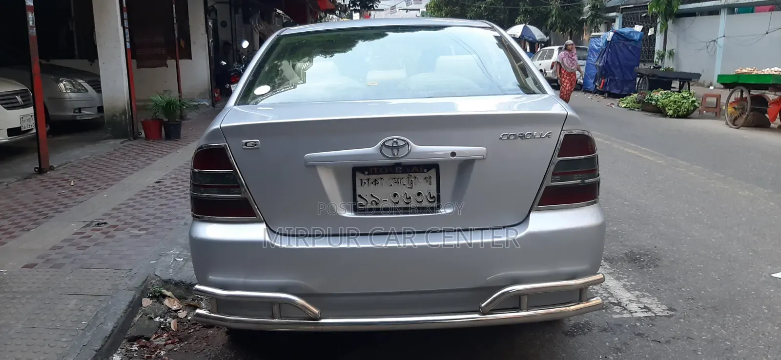 Toyota Corolla ২০০৩ সিলভার
