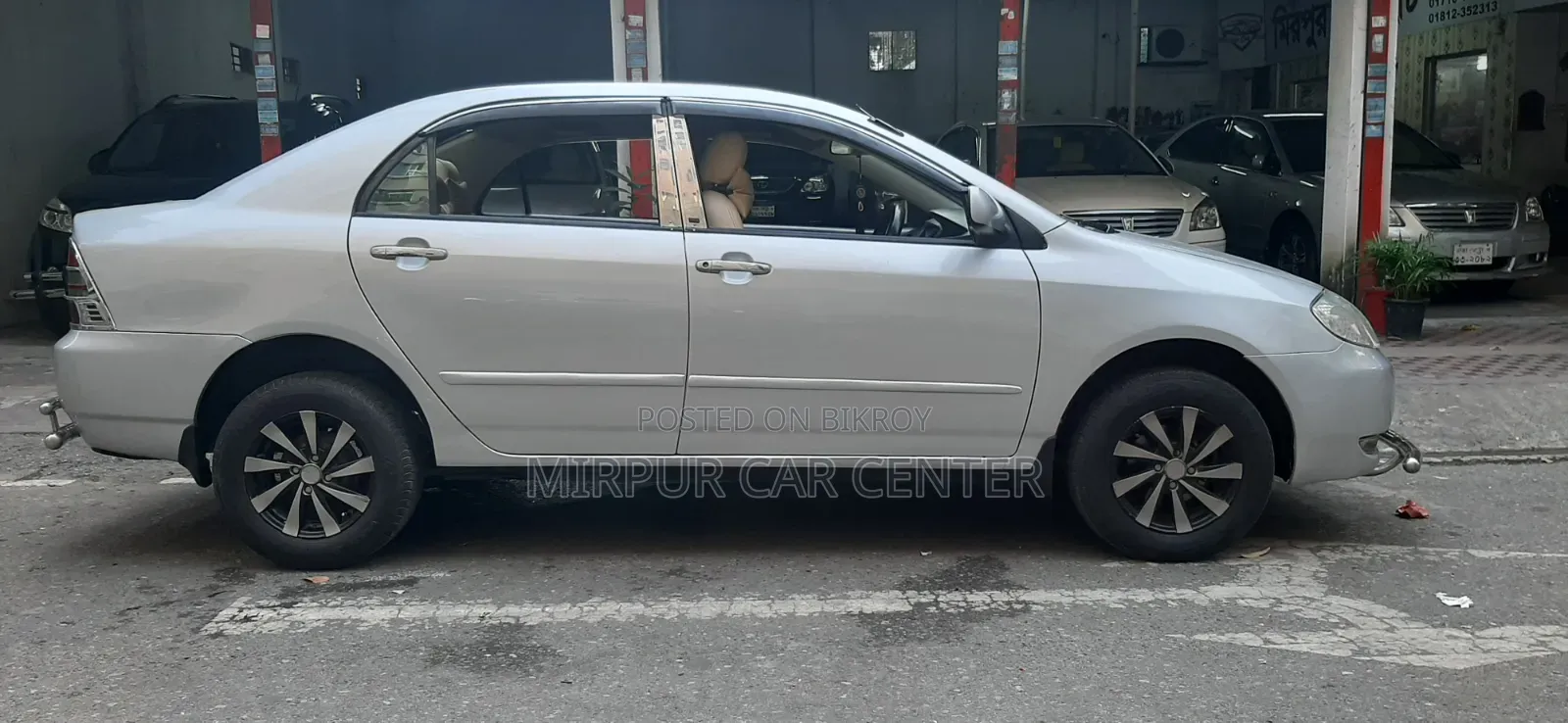 Toyota Corolla ২০০৩ সিলভার