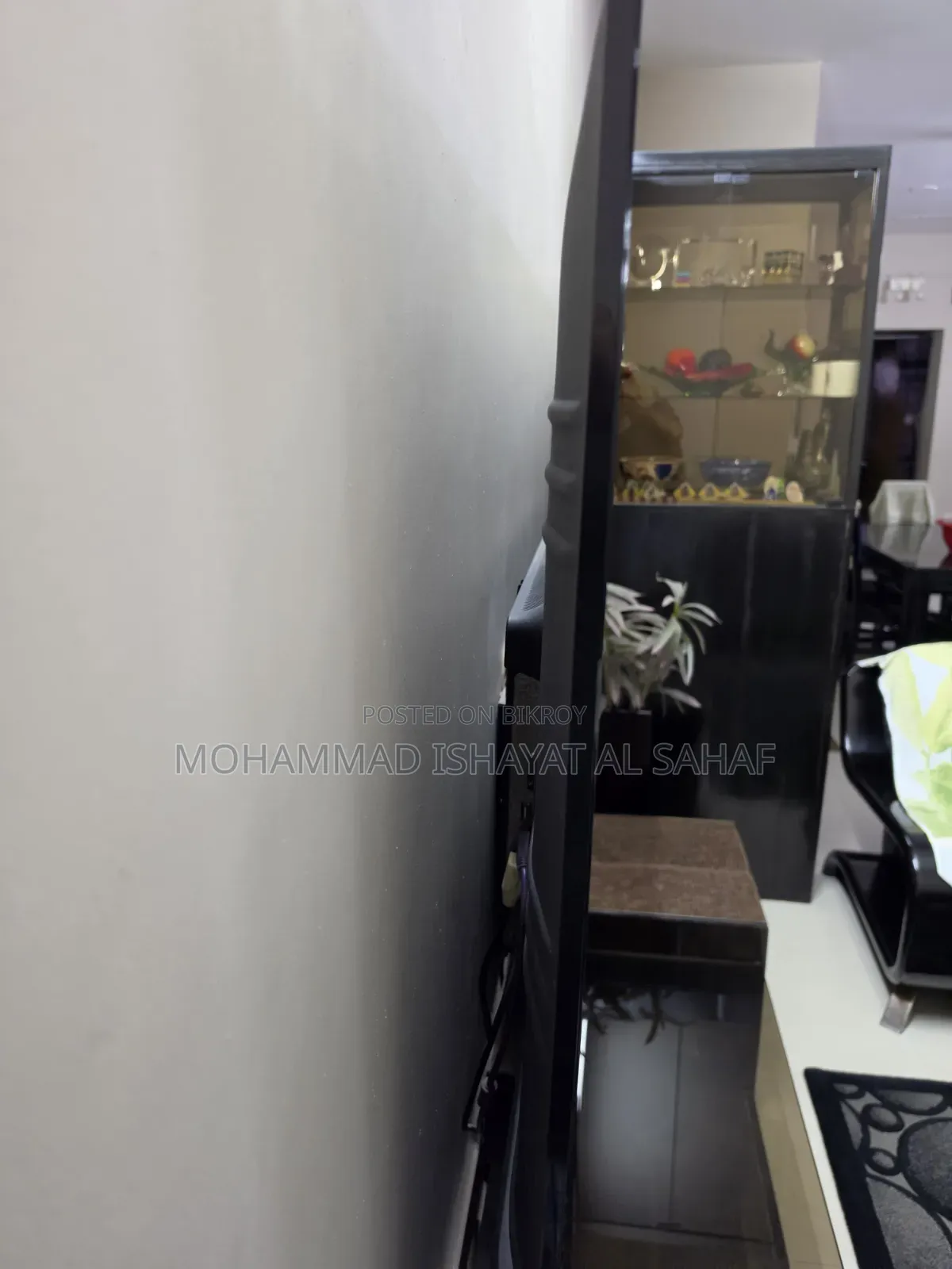 Media TV, IJoy Sound System and Media Console (Table Under TV)